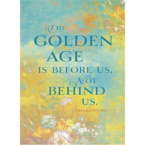 Greeting Card, Birthday- Golden Age
