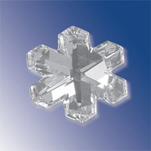 Crystal- Snowflake, 35 mm