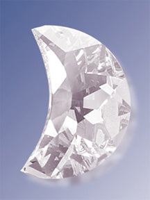 Crystal- Moon Crescent, 30 mm