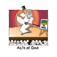 Greeting Card- Acts of God