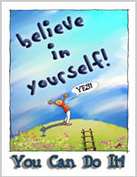 Greeting Card- Believe