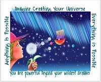 Greeting Card- Imagine