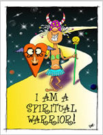 Greeting Card- Spiritual Warrior