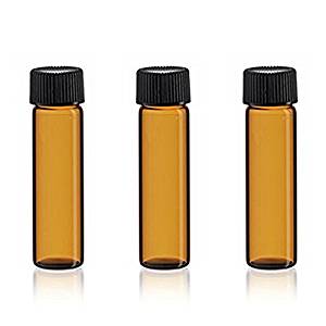 Vial, Amber, 5ml w/cap