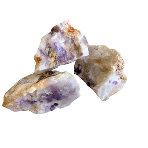 Stone, Violet Flame Raw Opal