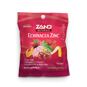 Throat Lozenges, Echinacea and Zinc, Cherry Flavor
